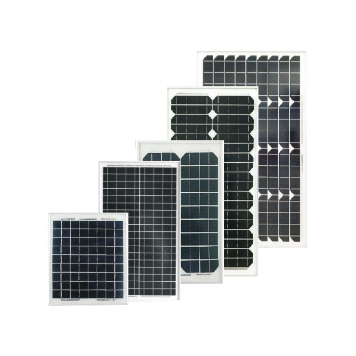 40W 30W 20W 10W Mono-Poly-Solarmodul